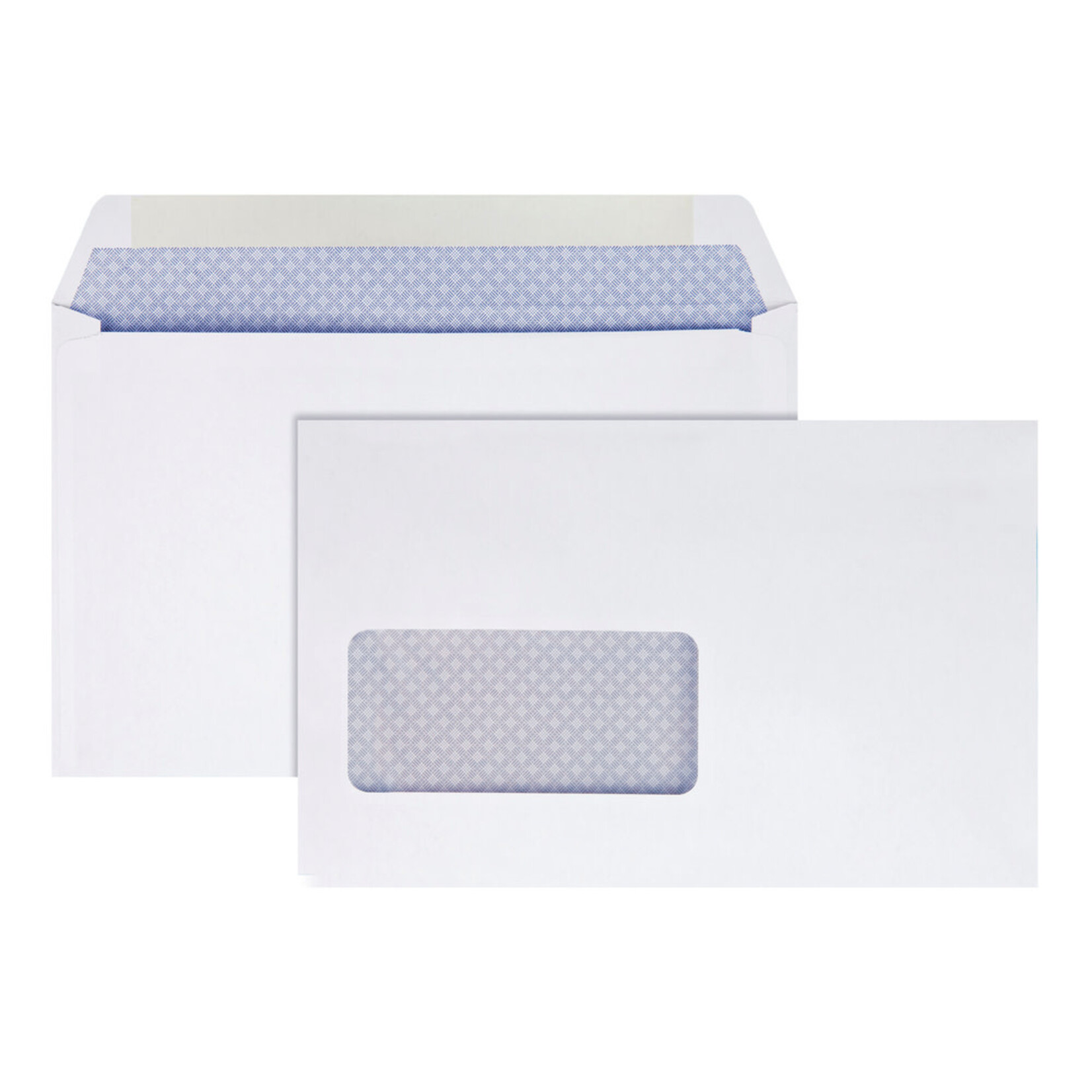 Staples Envelopes - T4 Security 5.75x9, 1 Window, White, 25 Pack