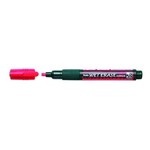 Pentel MARKER-WET ERASE CHALK, CHISEL, RED