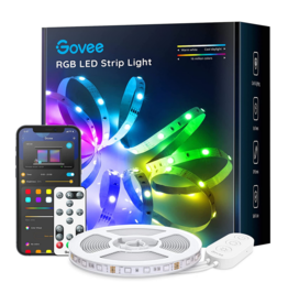Govee Govee LED RGB Strip Lights 16.4ft with Remote & App