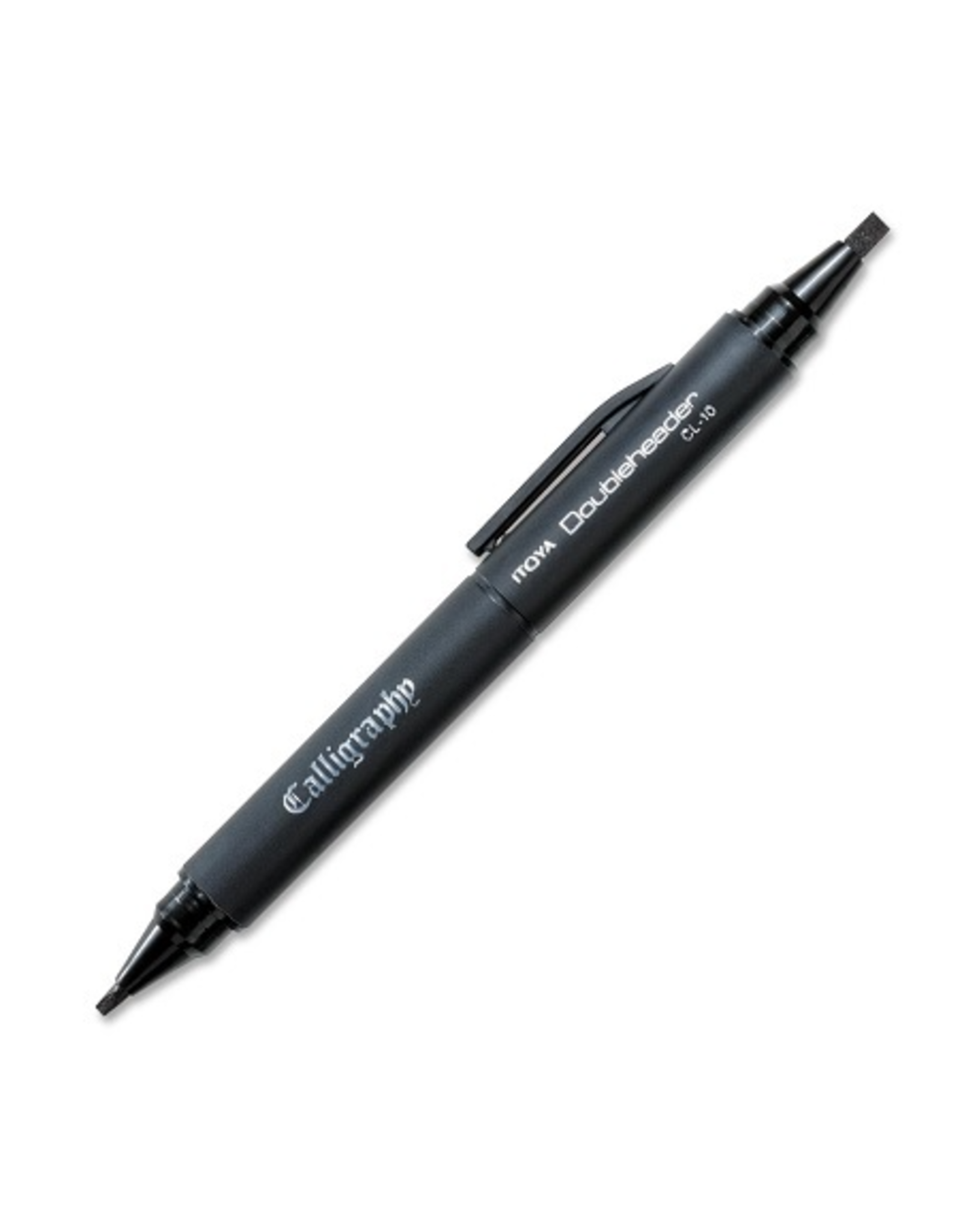 Itoya CALLIGRAPHY MARKER DOUBLE ENDED, BLACK