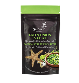 Saltwest Naturals Saltwest - Green Onion & Chive Infused Sea Salt - 40g