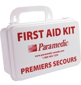 Paramedic FIRST AID KIT-PARAMEDIC 124 PIECES, WHITE PLASTIC CASE