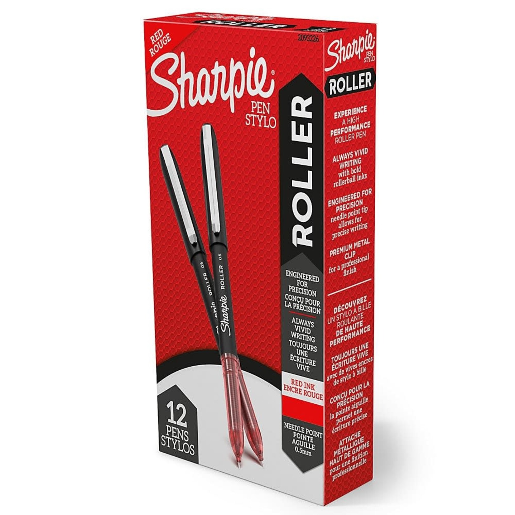 Sharpie PEN-ROLLER, SHARPIE 0.5MM RED
