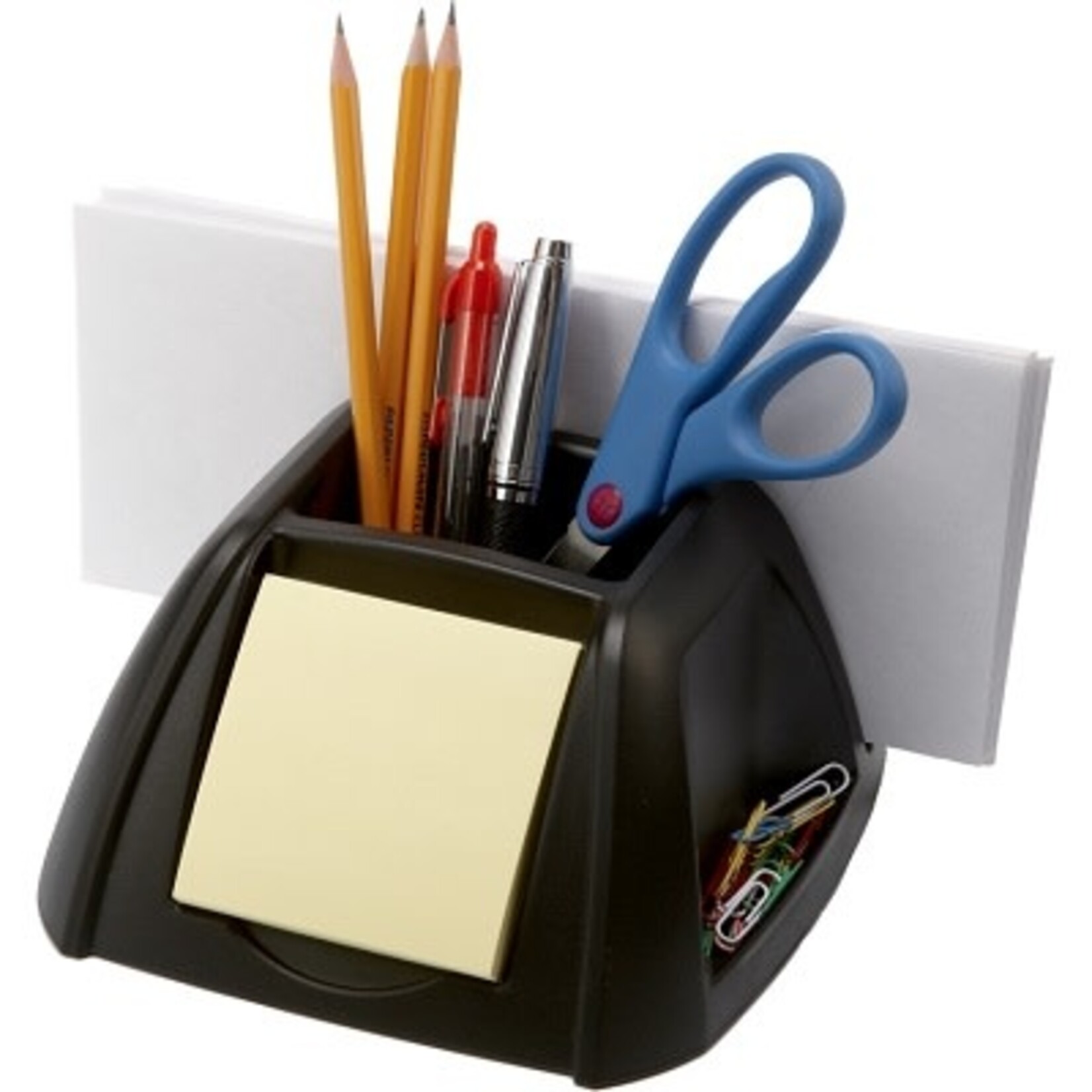 DESK ORGANIZER-STOREX, 4 X 6-3/10 X 6-1/2", BLACK