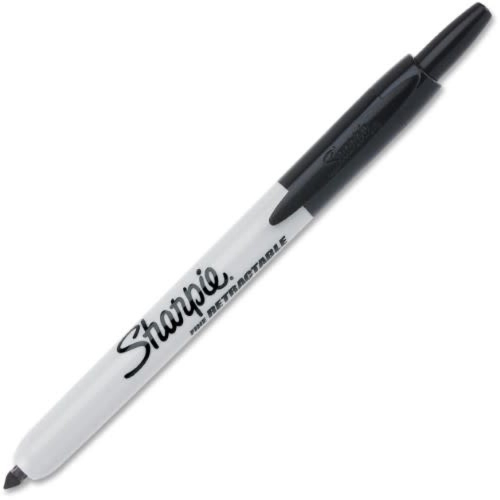 Sharpie MARKER-PERMANENT, SHARPIE RETRACTABLE, FINE BLACK
