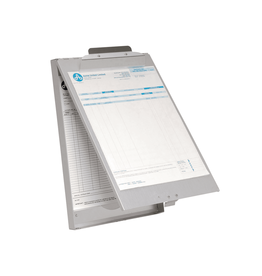 Acme United SHEET HOLDER-ALUMINUM LETTER, TOP HINGED WITH OUTER CLIP