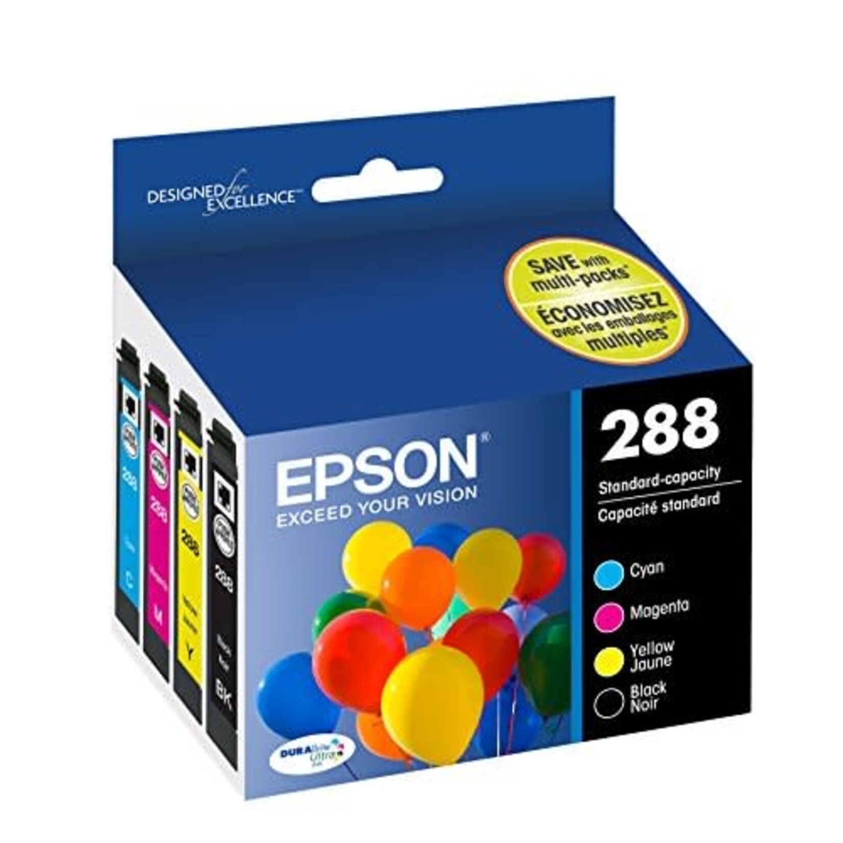 Epson INKJET EPSON #288 BLACK/COLOURS COMBO PACK