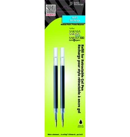 Zebra Pen PEN REFILL-ZEBRA JF GEL FOR SARASA,GRAND,SE GR8, 0.7MM BLACK