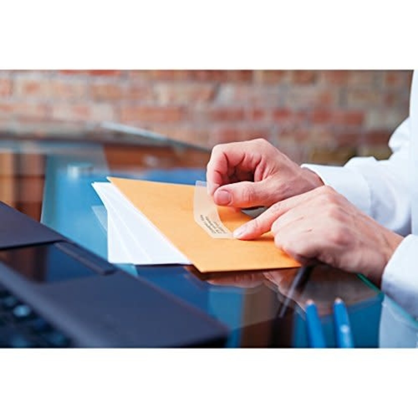 Dymo LABELS-DYMO LABELWRITER, ADDRESS 1-1/8X 3-1/2, CLEAR 130/PK