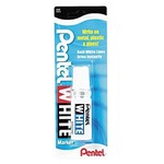Pentel MARKER-PERMANENT, PENTEL WHITE, BROAD BULLET