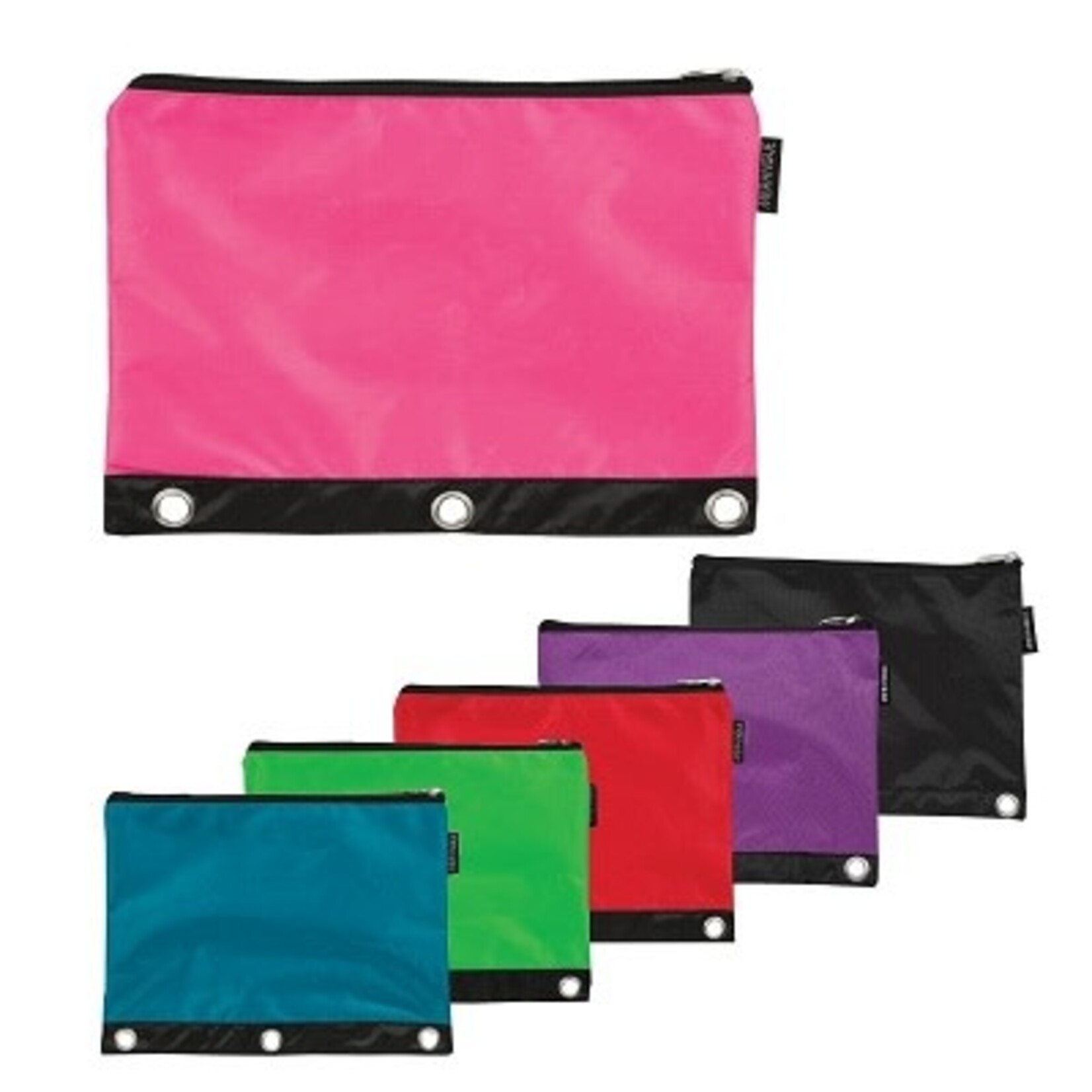 Merangue PENCIL CASE-3-RING BINDER, NYLON ASSORTED