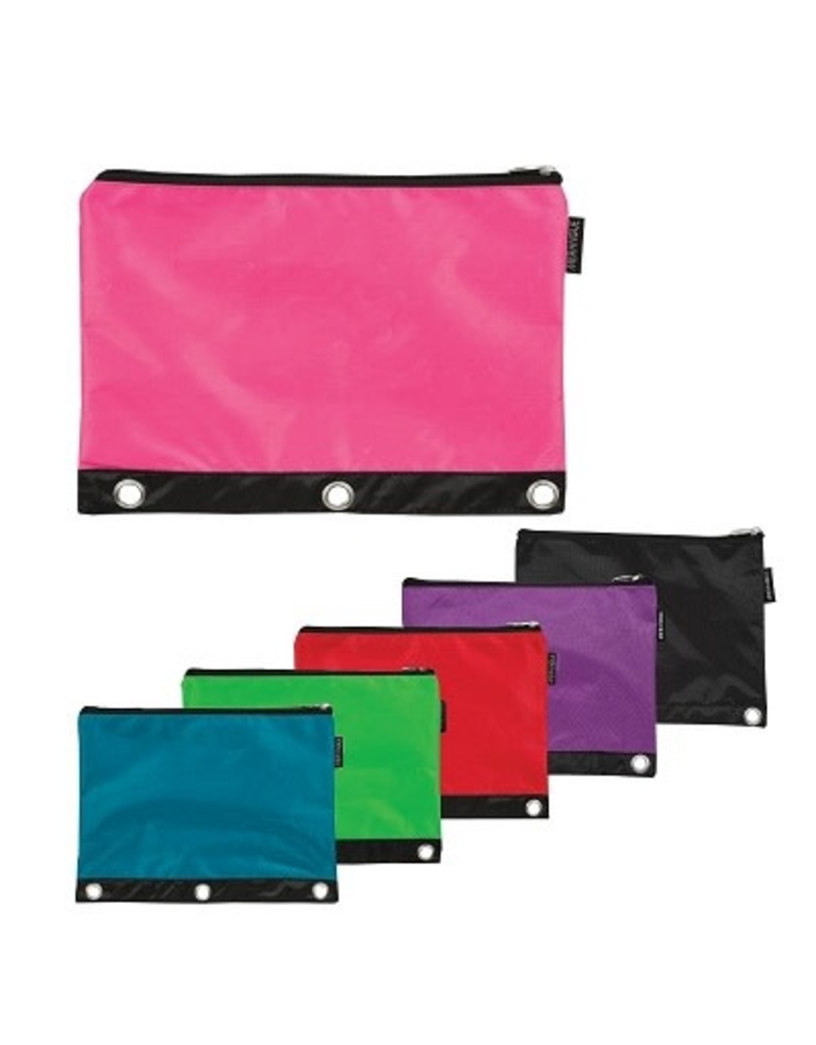 Merangue PENCIL CASE3RING BINDER, NYLON ASSORTED NSIXTY Trading