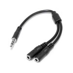 Startech Startech Slim Stereo Y Cable 3.5mm to 2X 3.5mm