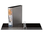 Davis Group BINDER-OVERLAY QUICKFIT PRO, VIEW, 1.5'' D-RING BLACK