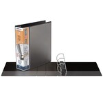 Davis Group BINDER-OVERLAY QUICKFIT PRO, VIEW, 3'' D-RING BLACK