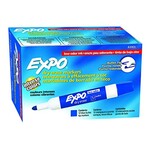 Expo MARKER-DRY ERASE, EXPO LOW ODOUR, BULLET BLUE