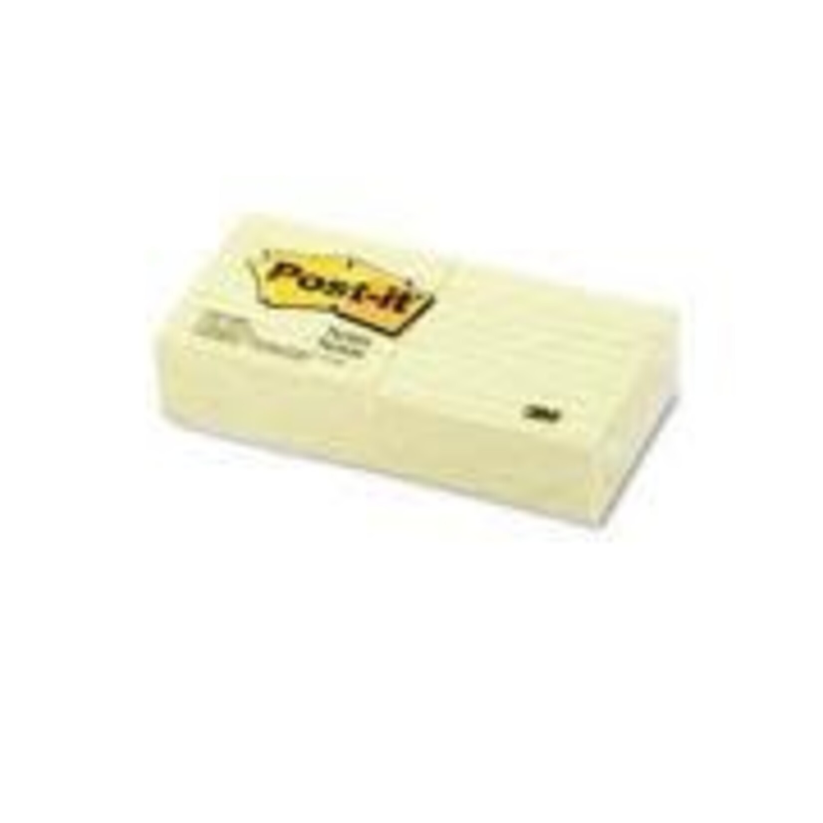 Post-it NOTES-POST-IT, LINED 3X3 YELLOW 6 PACK