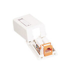 LEGRAND LEGRAND AV 15-KEYSTONE SURFACE MT BOX 1-PORT WHT
