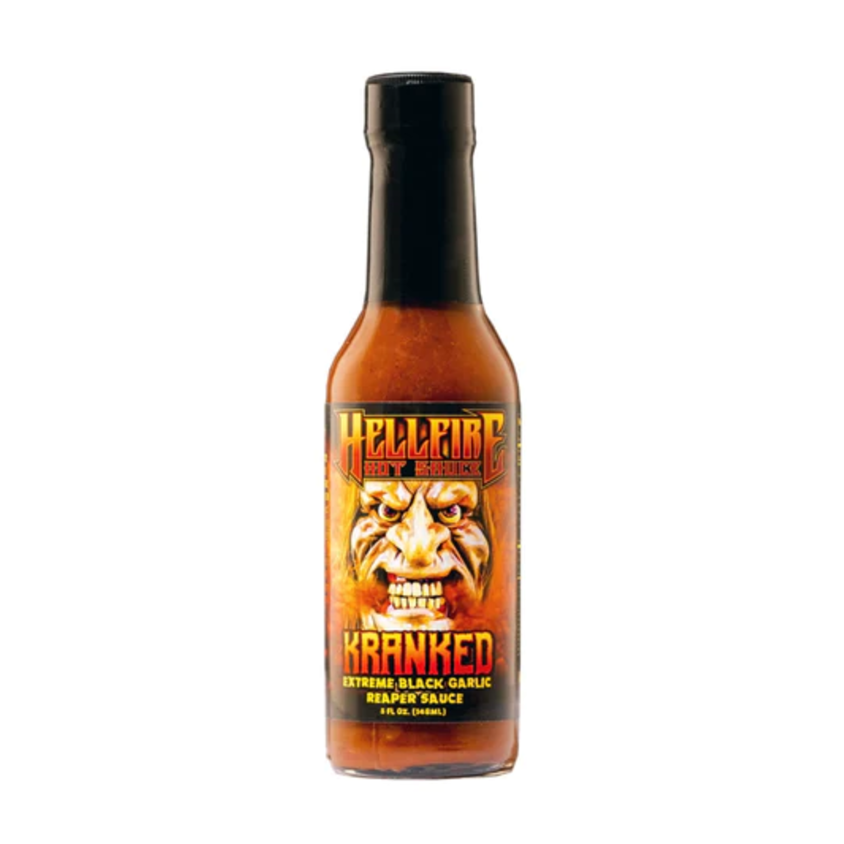 Hellfire Hellfire Kranked Extreme Black Garlic Reaper Sauce