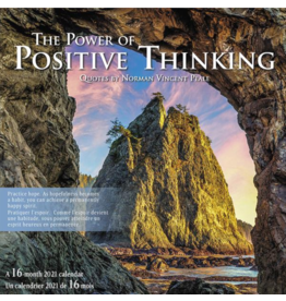 Hilroy CALENDAR-WALL MONTHLY 12X12 POWER OF POSITIVE THINKING  2023