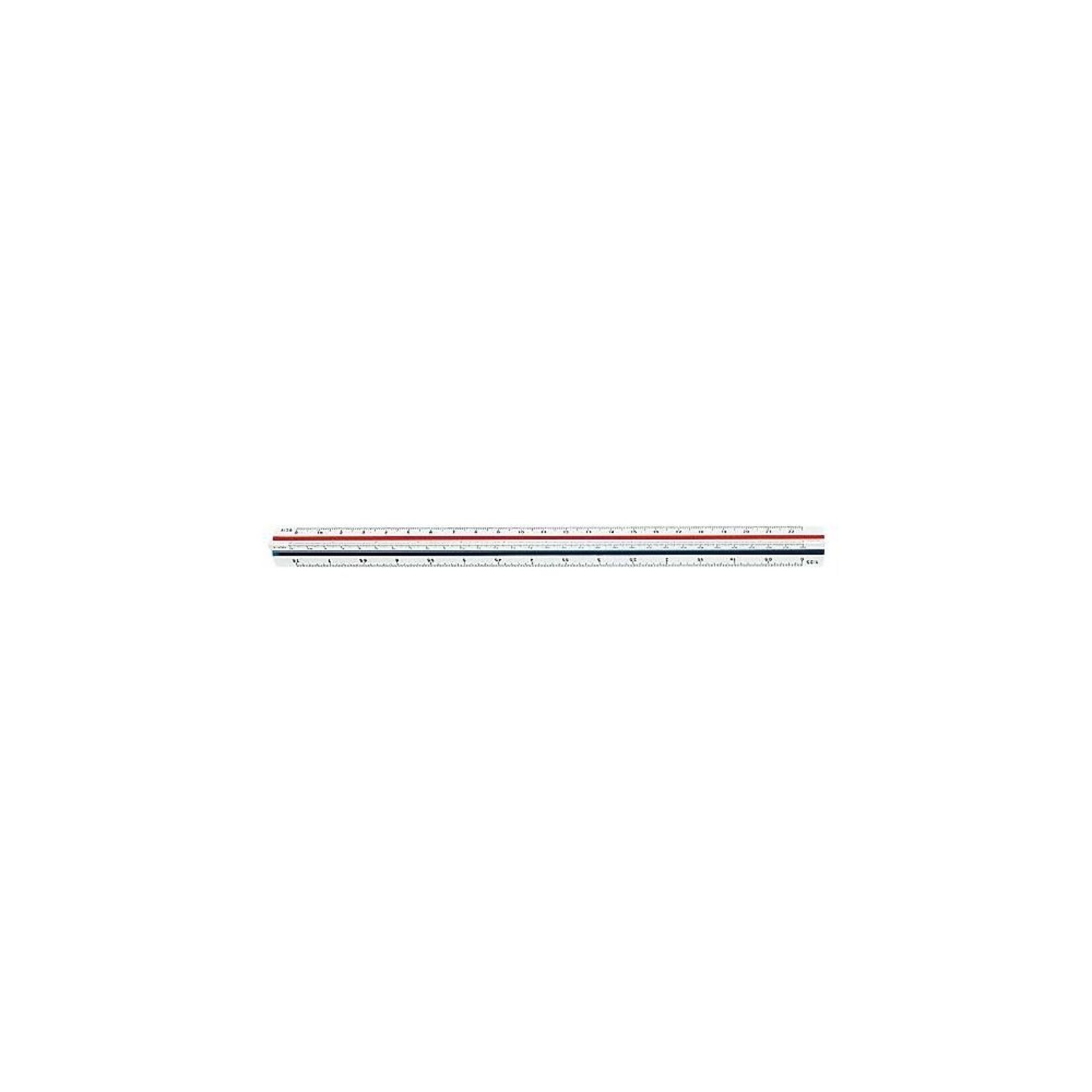 STAEDTLER SCALE-TRIANGULAR METRIC 30CM DIV.4 ARCHITECTS