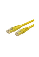 Startech 50FT CAT6 ETHERNET CABLE YELLOW CAT6 POE