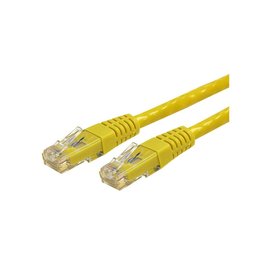 Startech 50FT CAT6 ETHERNET CABLE YELLOW CAT6 POE