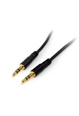 Startech Startech 10ft Slim 3.5mm Stereo Audio Cable M/M