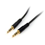 Startech Startech 3ft Slim 3.5mm Stereo Audio Cable - M/M