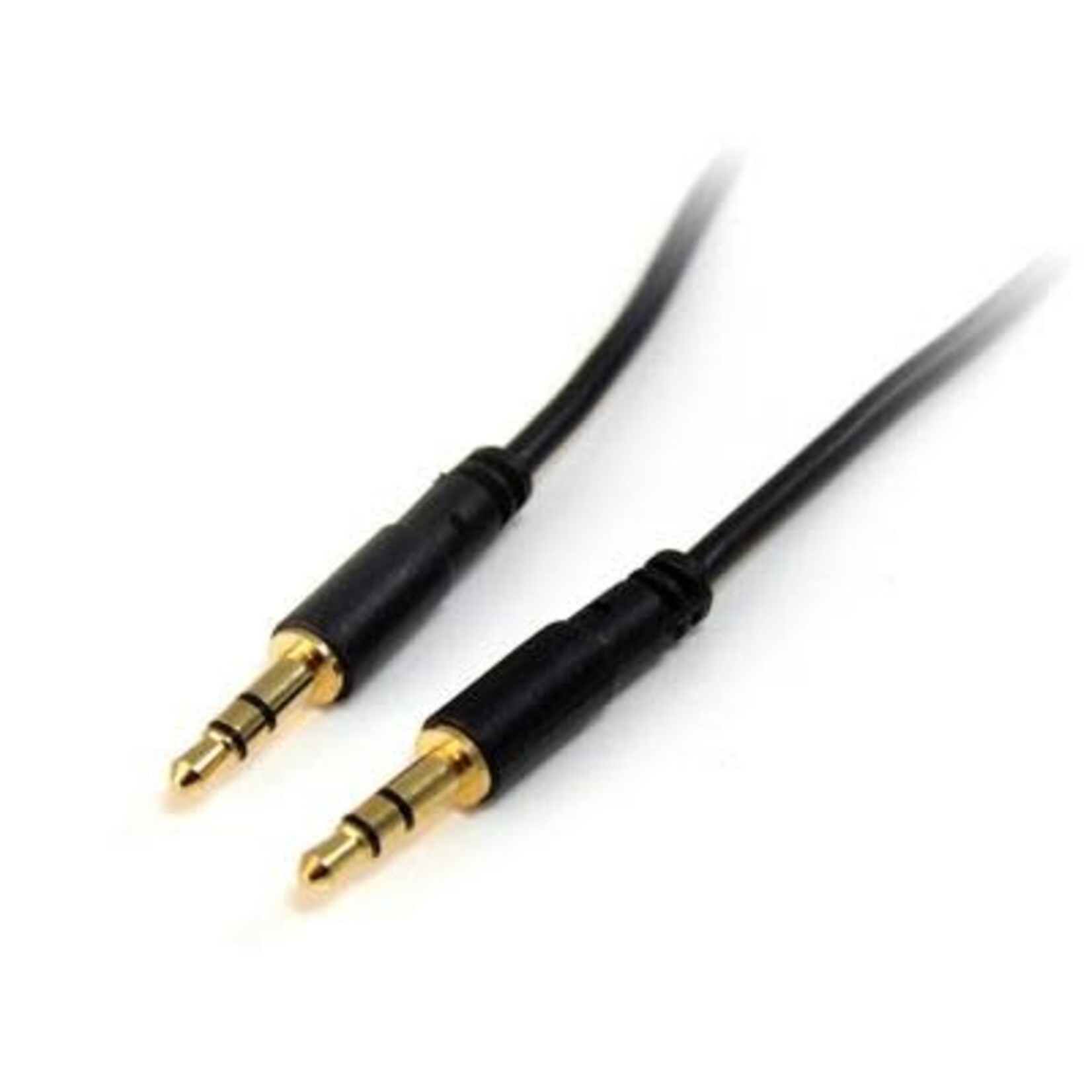 Startech Startech 3ft Slim 3.5mm Stereo Audio Cable - M/M
