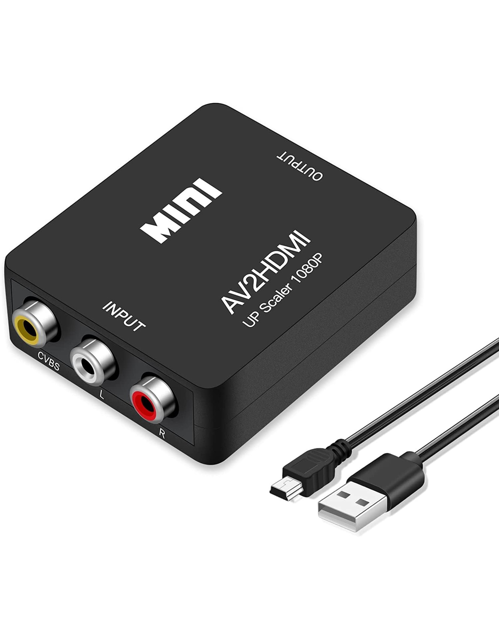 RCA to HDMI Converter,AV to HDMI ,Runbod 1080P NSIXTY Trading Company