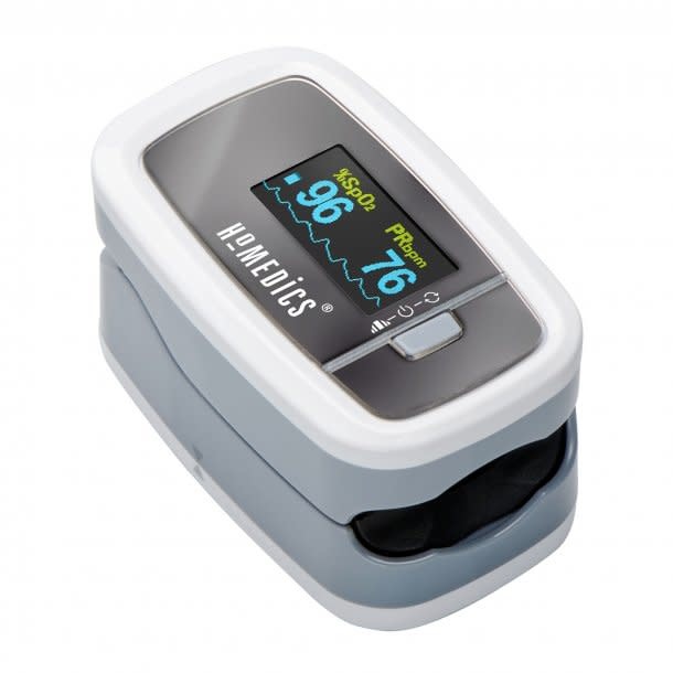 Homedics HoMedics White Premium Pulse Oximeter NSIXTY Trading Company