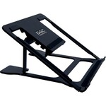 LAPTOP RISER-PORTABLE, 6 HIGHT LEVELS, BLACK MP-224
