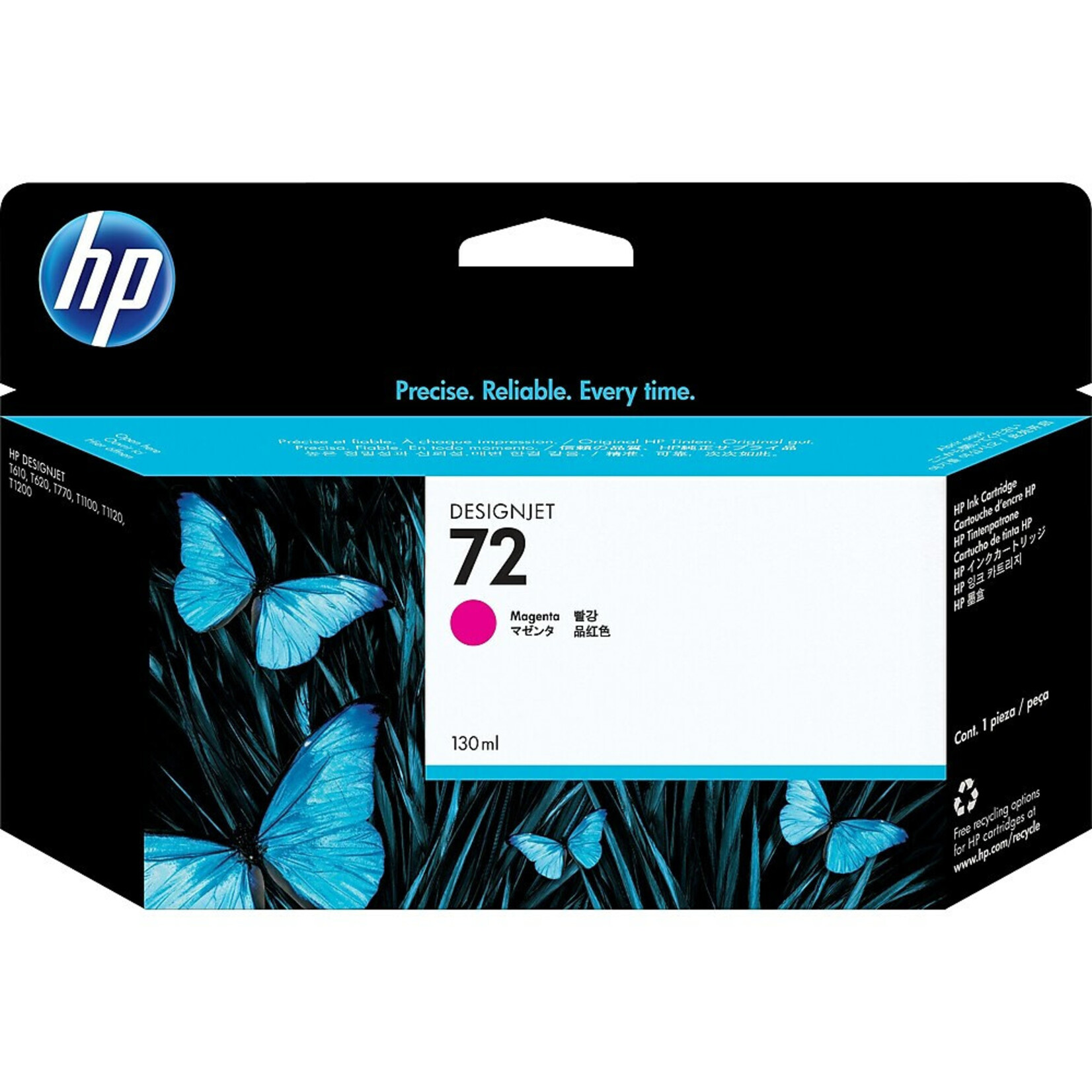 HP INKJET HP 72 Magenta Ink Cartridge