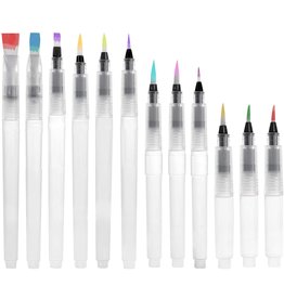 MAIYUE 12 PCS Water Color Brush Pen Set, Watercolor Paint Pens