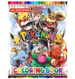 Colouring Poke Art Pokemon Colouring Book