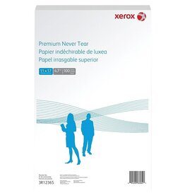 Xerox Revolution NeverTear Paper, 5 mil, 11" x 17" White, 100 Pack
