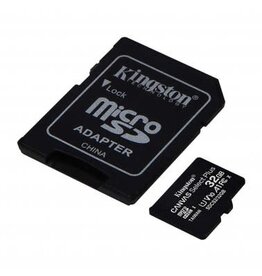 Kingston Kingston 32 GB Canvas Select Plus MicroSD Card w/ SD adapter