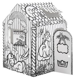 Bankers Box PLAYHOUSE-BANKERS BOX, COLOUR IN, UNICORN