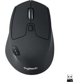 Logitech Logitech M720 Triathlon Multi-Device Wireless Mouse, Bluetooth