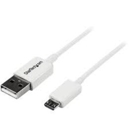 Startech 0.5M WHITE MICRO USB CABLE A TO MICRO B
