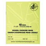 EXERCISE BOOK, RULED 7X9 40 PAGES