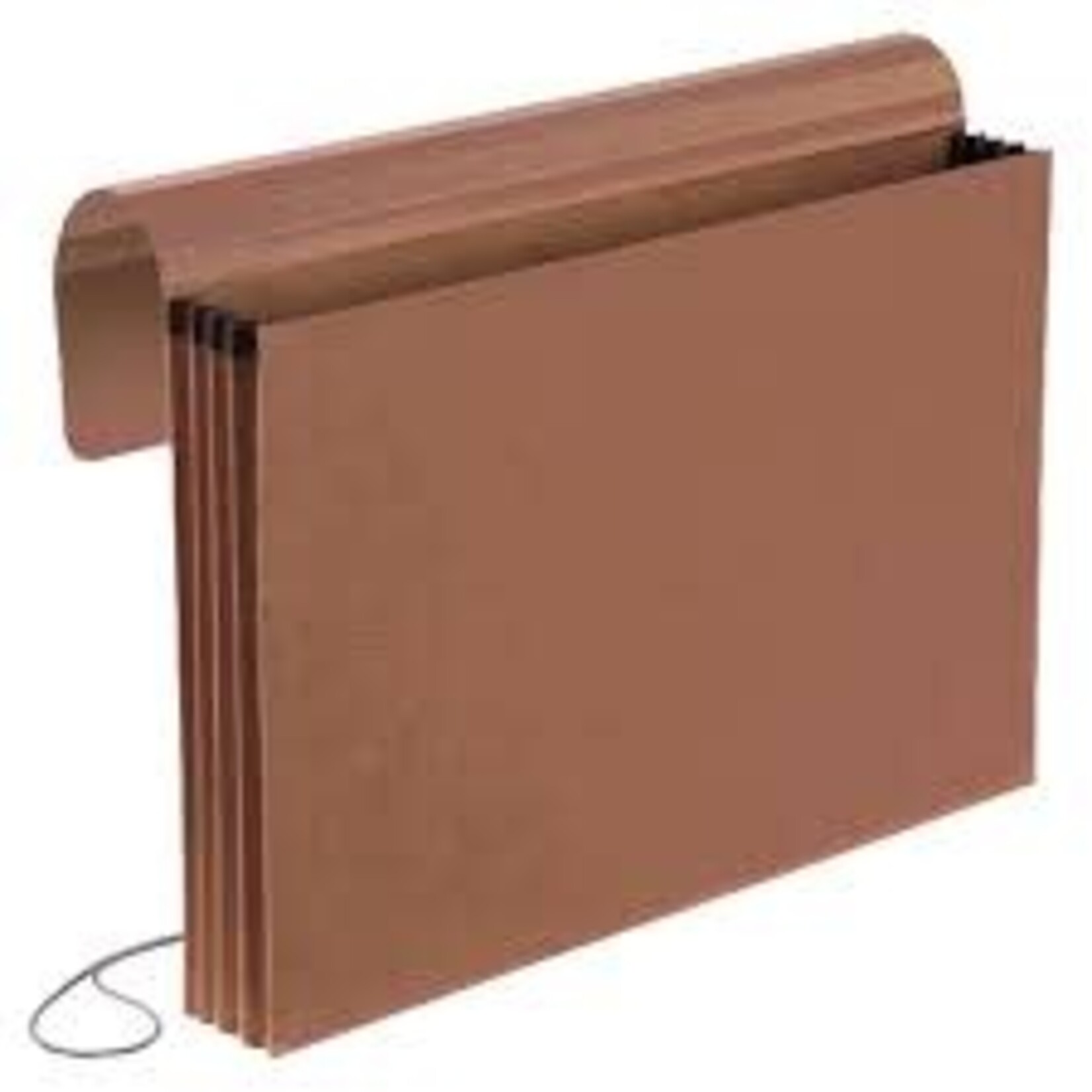 Pendaflex Pendaflex Elastic Tie Closure Expanding Envelope, Red Fibre, Legal Size, 3 1/2" Expansion