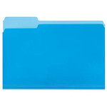 FOLDERS, FILE LETTER BLUE