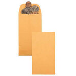 SUPREMEX ENVELOPE-COIN #2, 2-1/2X4-1/4 GOLDEN KRAFT, 500/BOX