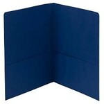 PORTFOLIO-TWIN POCKET, STANDARD, DARK BLUE 25/BX