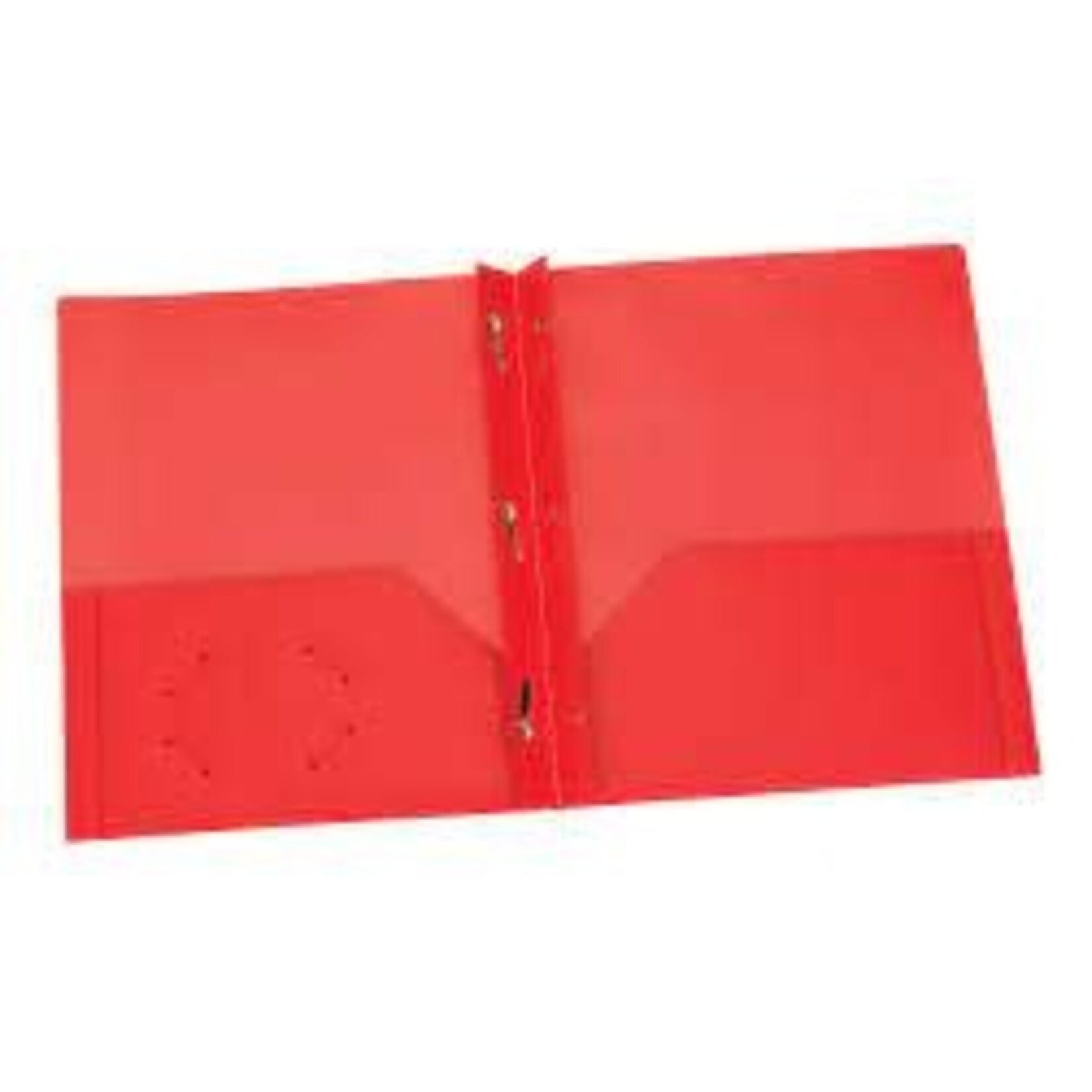 PORTFOLIO-TWIN POCKET, STANDARD, RED 25/BX