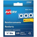Avery REINFORCEMENTS-PERMANENT WHITE 225/BOX 2350