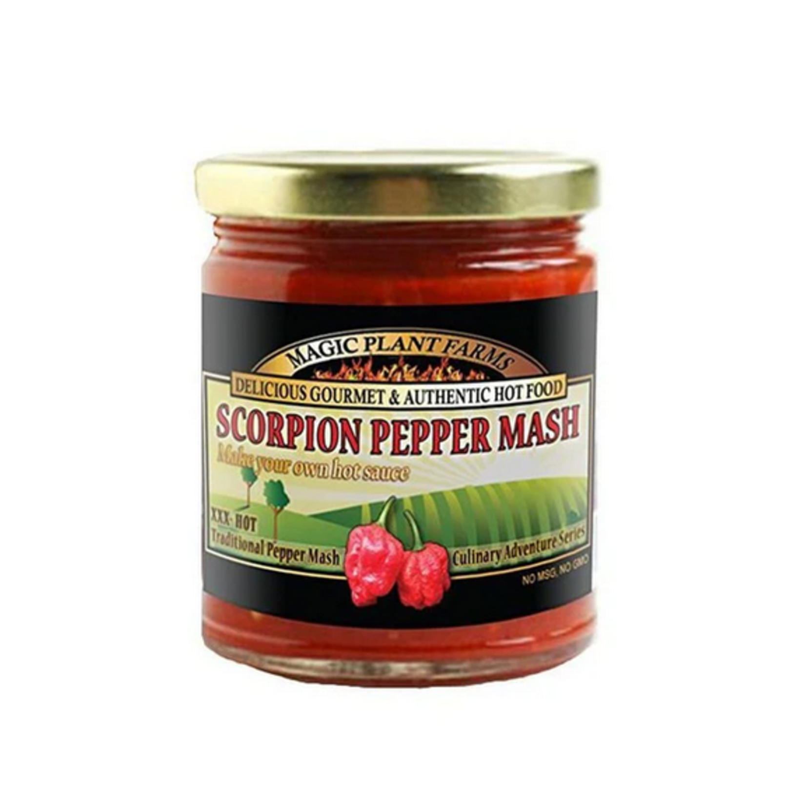 Magic Plant, Trinidad Scorpion Pepper Mash Puree