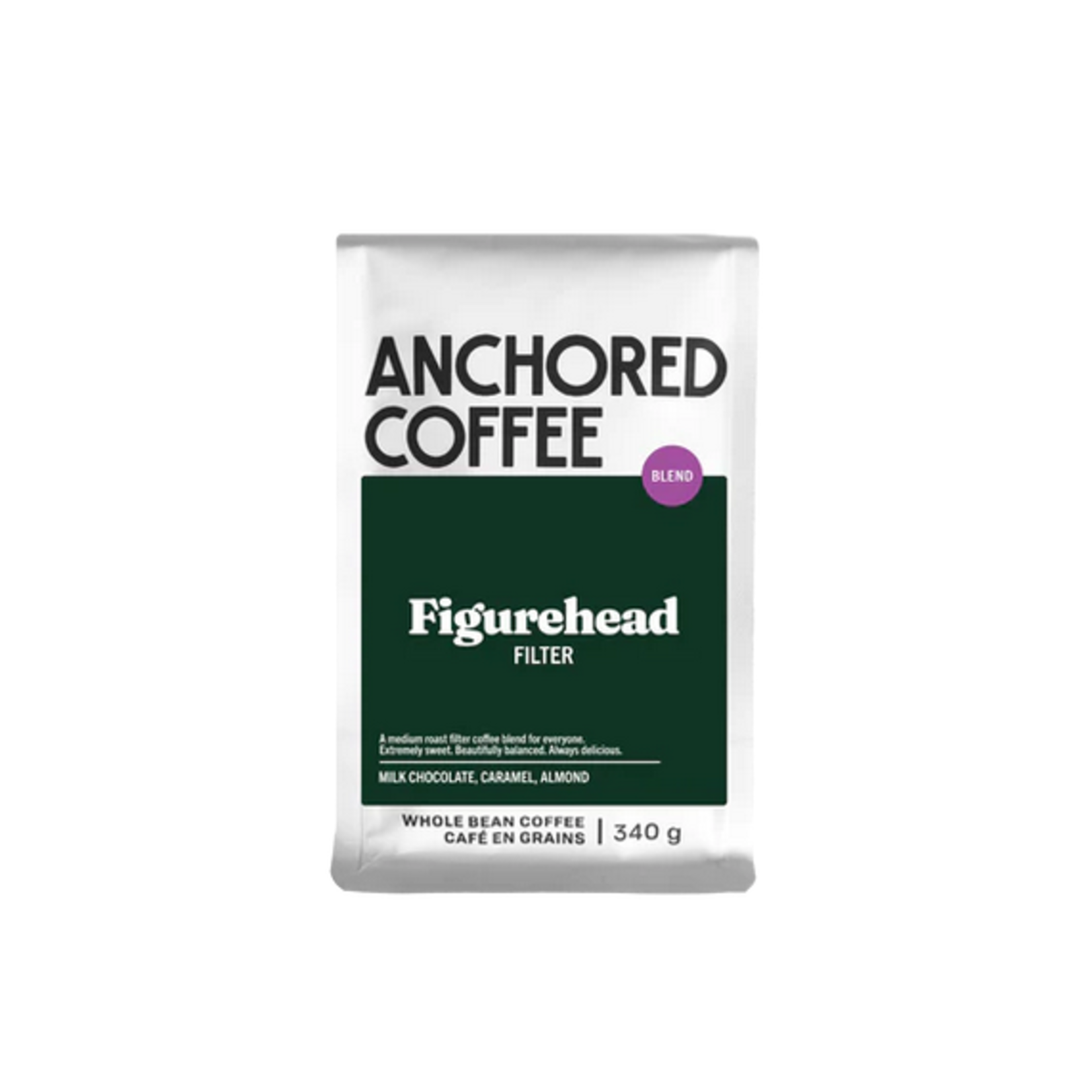 Anchored Coffee Anchored Coffee, Figurehead Filter, 340g Beans